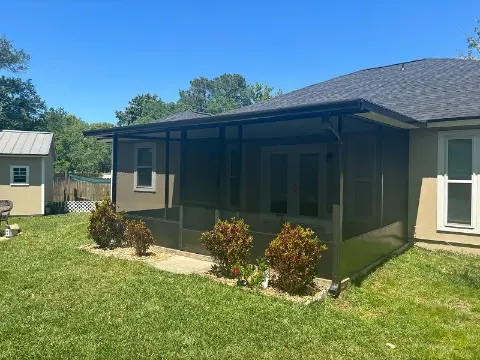 Composite roof enclosure project