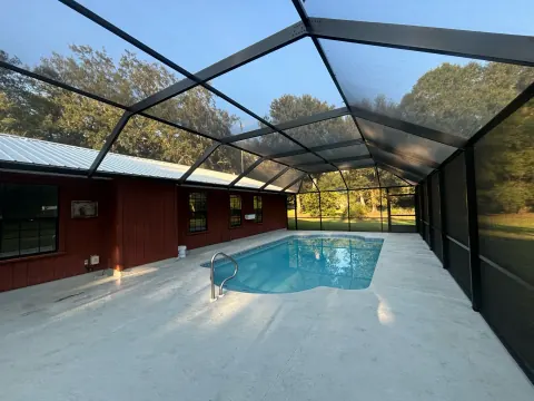 Full pool enclosure project